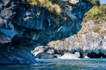 Serie: Descubriendo Aysén // Fotos y Edición: Felipe “Pipo” (viajandonaviaje.com) // Kayak en Capillas de Marmol